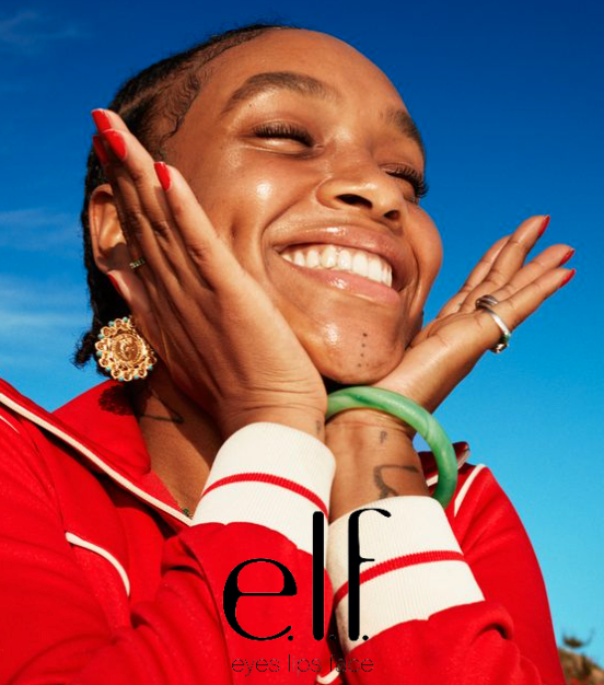 woman smiling in the sun